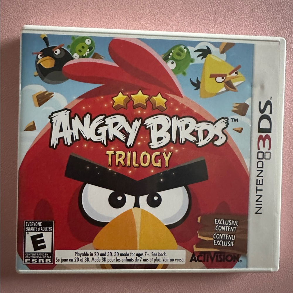 2/$24 Angry Birds Trilogy For Nintendo 3DS